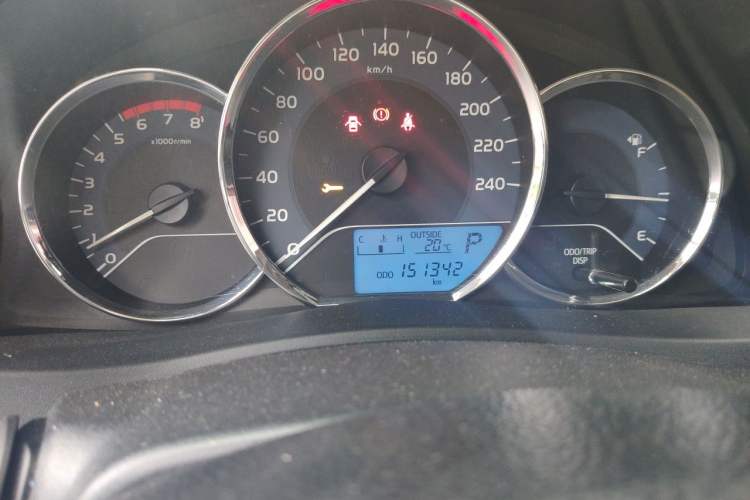 Used Toyota Corolla 2017 Revised Version 1.2T S-CVT GL Instrument Cluster