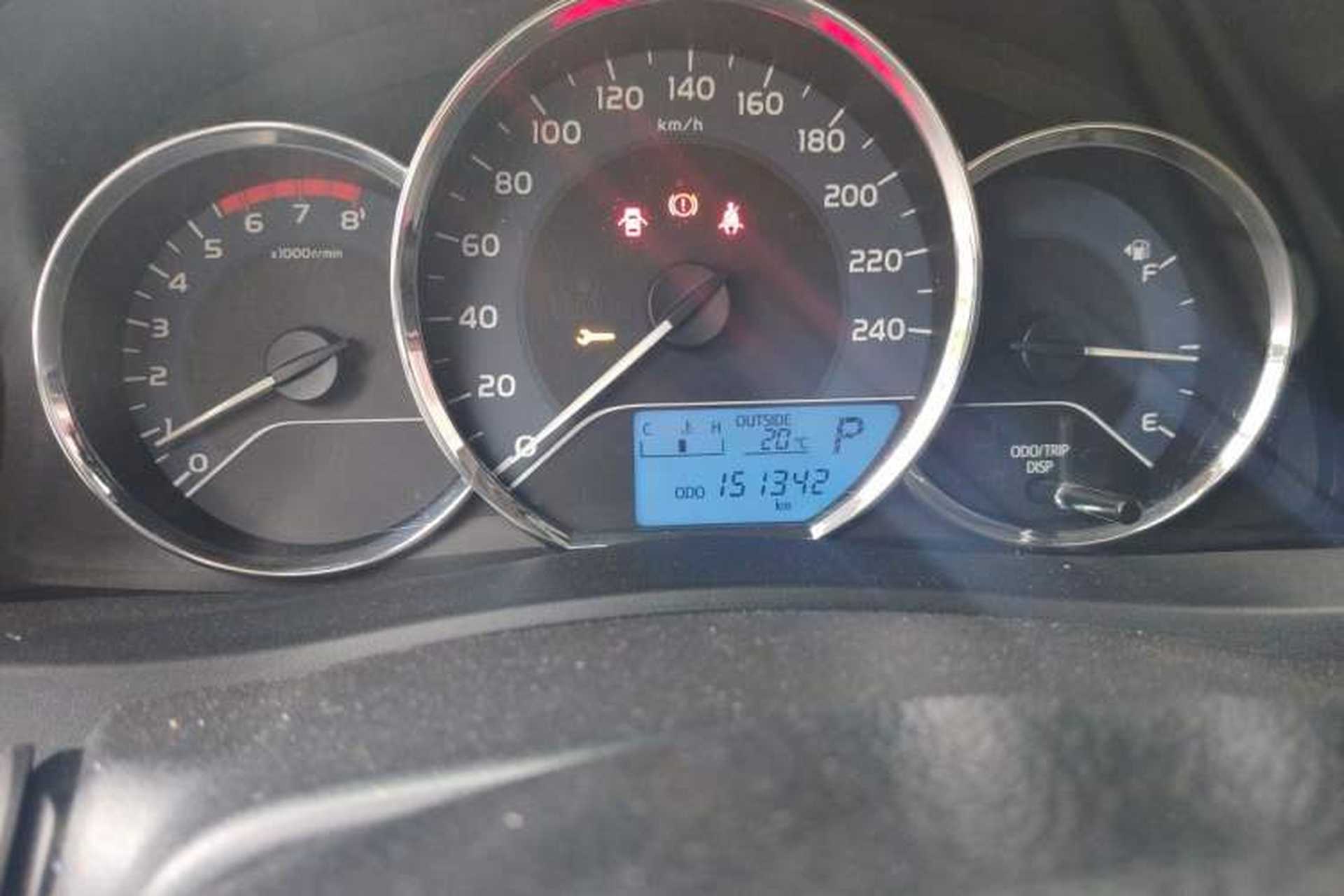 Used Toyota Corolla 2017 Revised Version 1.2T S-CVT GL Instrument Cluster
