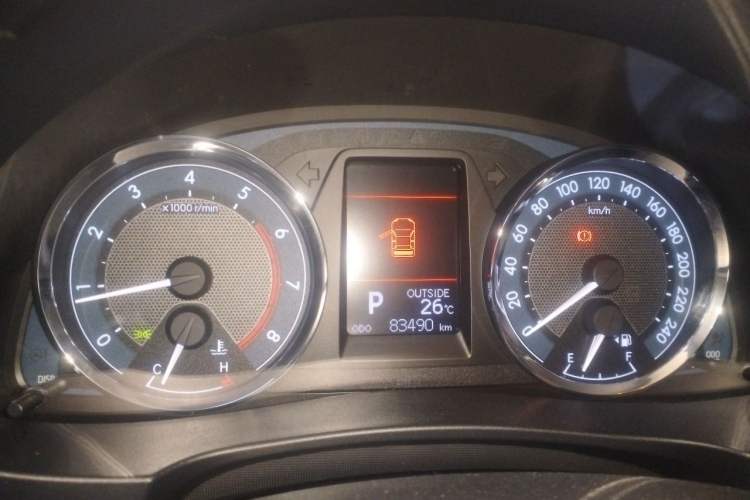 Used Toyota Corolla 2017 1.2T CVT GL-i Instrument Cluster