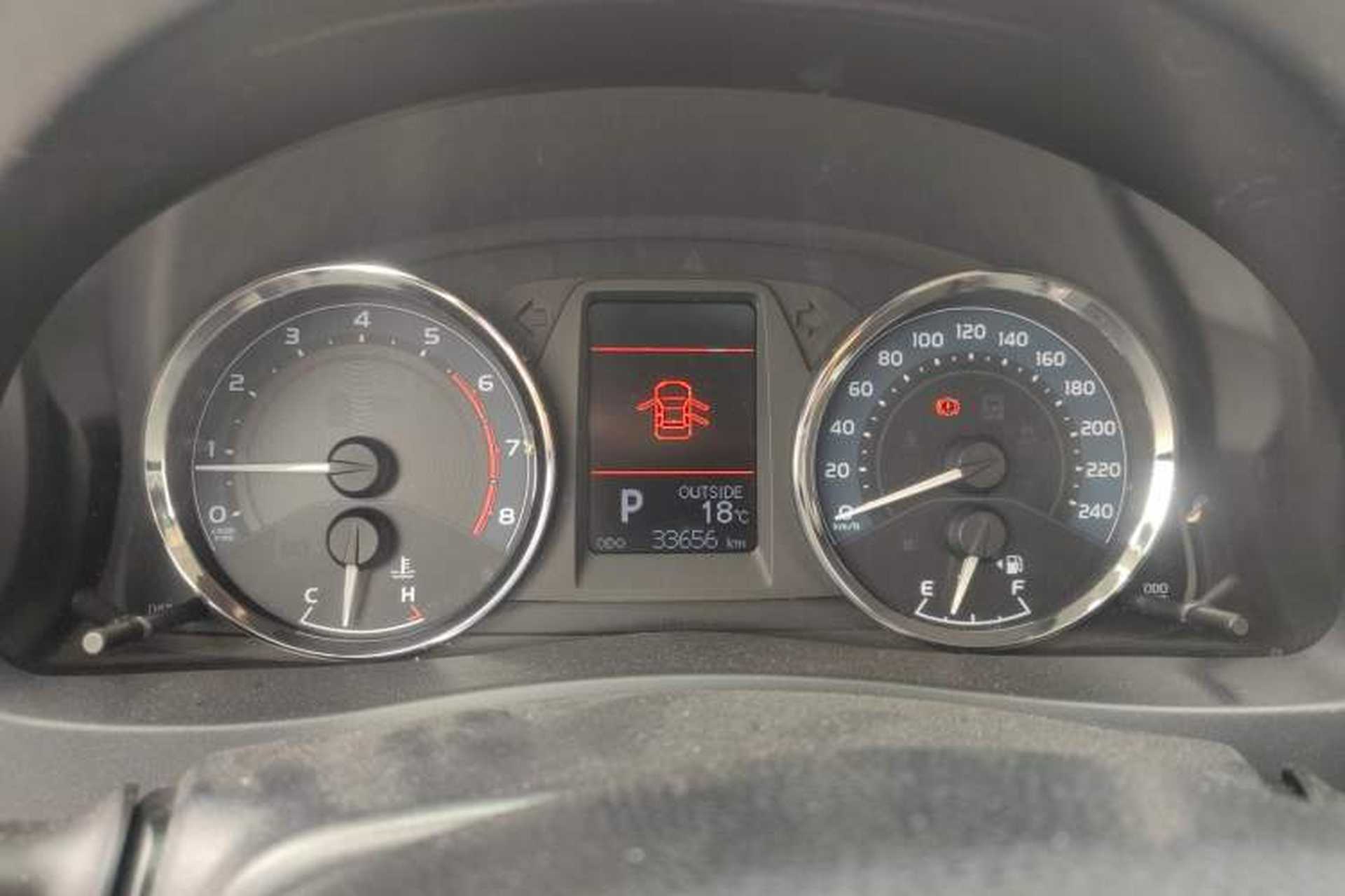 Used Toyota Corolla 2017 Revised Version 1.2T S-CVT GL-i Instrument Cluster