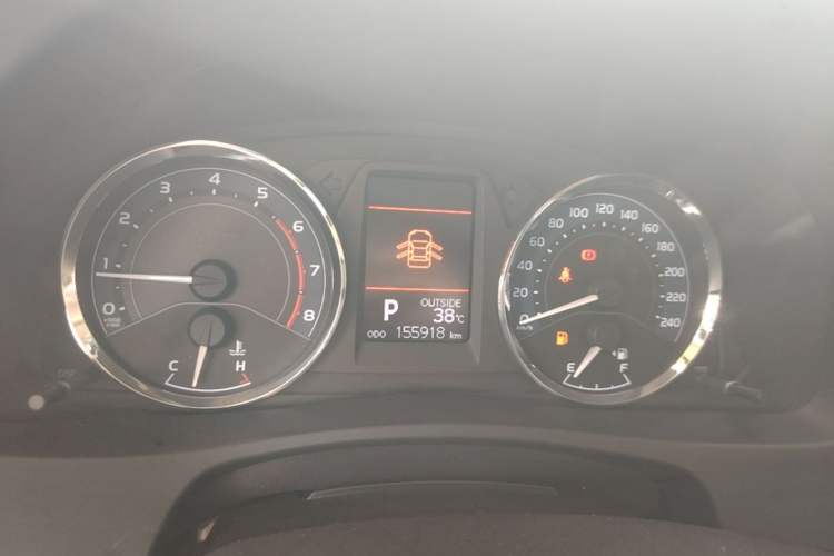 Used Toyota Corolla 2017 Revised Version 1.2T S-CVT GL-i Instrument Cluster
