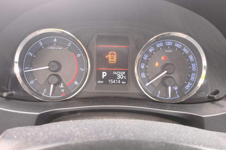 Used Toyota Corolla 2017 1.2T CVT GL-i Leather Edition Instrument Cluster