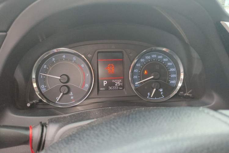 Used Toyota Corolla 2017 Revised Version 1.2T S-CVT GL-i Instrument Cluster