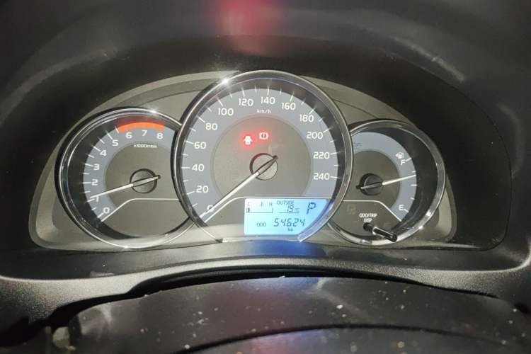 Used Toyota Corolla 2017 Revised Version 1.2T S-CVT GL Instrument Cluster