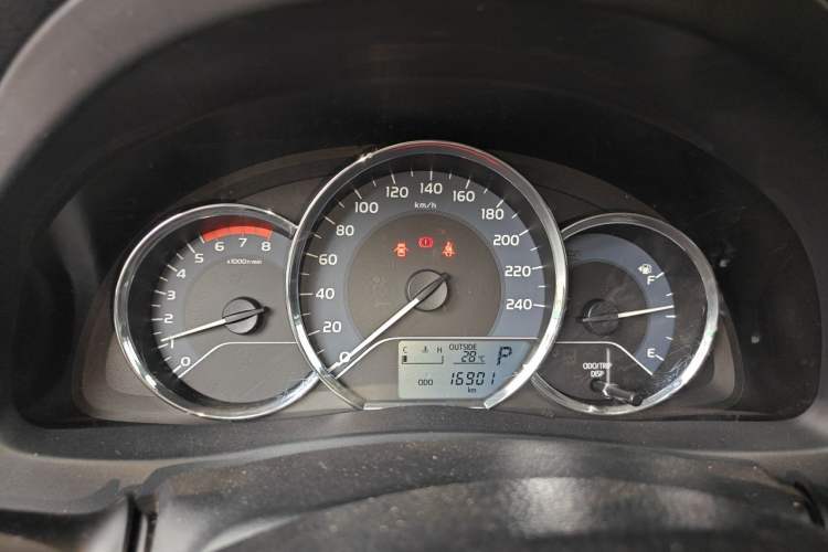 Used Toyota Corolla 2017 Revised Version 1.2T S-CVT GL Instrument Cluster