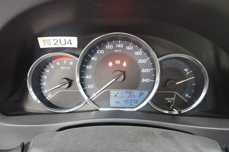 Used Toyota Corolla 2017 Revised Version 1.2T S-CVT GL Instrument Cluster