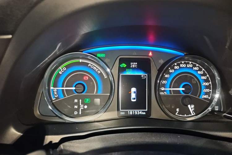 Used Toyota Corolla 2017 Revised Dual-Engine 1.8L E-CVT Elite Edition Instrument Cluster