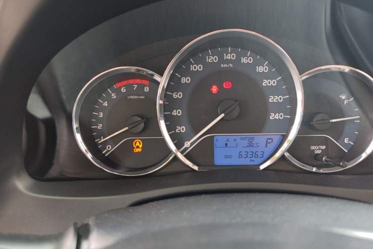 Used Toyota Corolla 2017 Revised Version 1.2T S-CVT GL Instrument Cluster