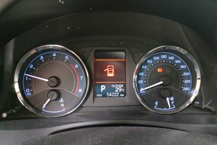 Used Toyota Corolla 2017 Revised Version 1.2T S-CVT GL-i Leather Edition Instrument Cluster