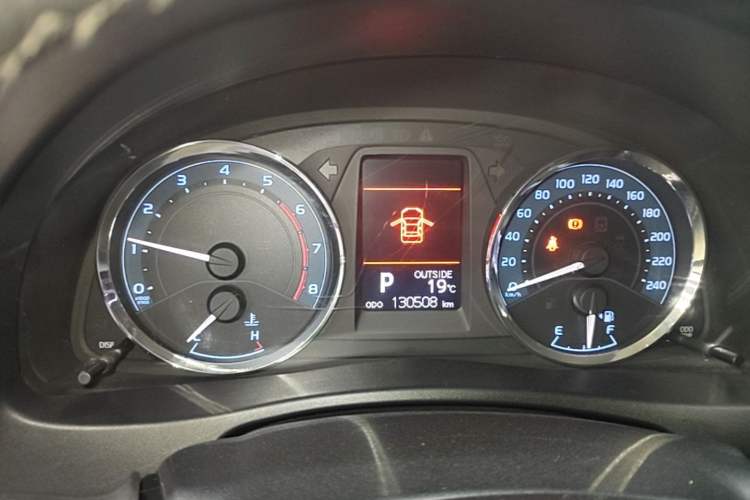 Used Toyota Corolla 2017 Revised Version 1.2T S-CVT GL-i Instrument Cluster