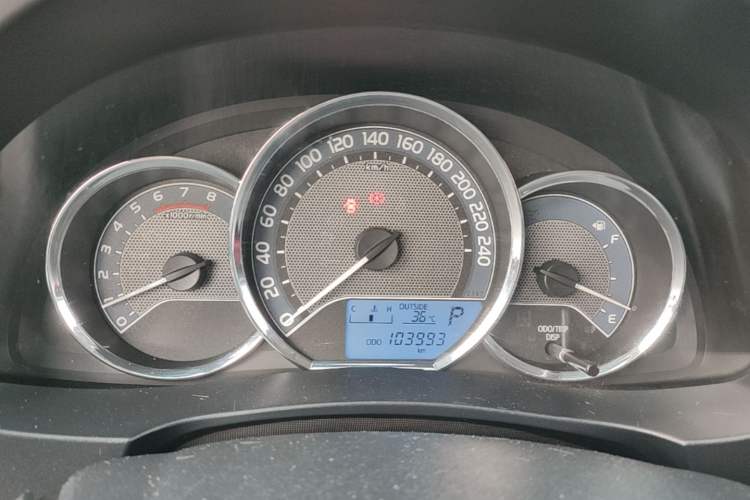Used Toyota Corolla 2017 1.2T CVT GL Instrument Cluster
