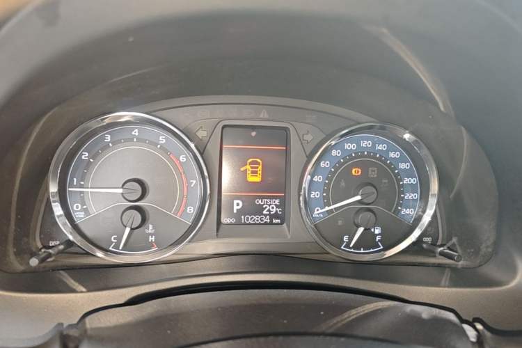 Used Toyota Corolla 2017 Revised Version 1.2T S-CVT GL-i Instrument Cluster