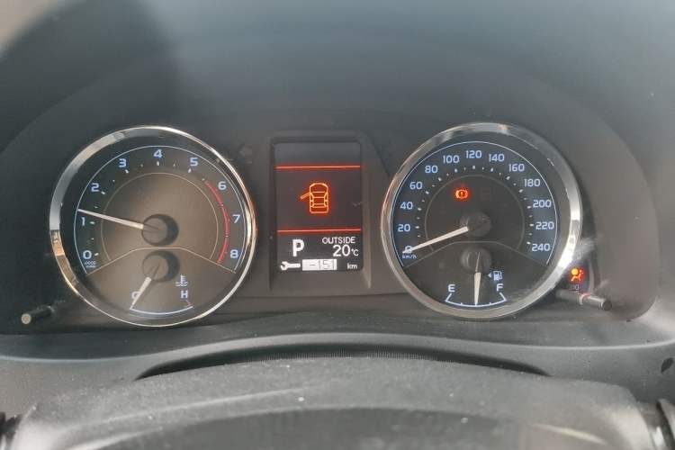 Used Toyota Corolla 2017 Revised Version 1.2T S-CVT GL-i Instrument Cluster