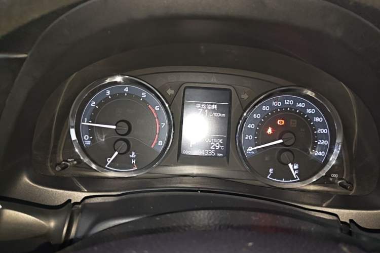 Used Toyota Corolla 2017 Revised Version 1.2T S-CVT GL-i Instrument Cluster