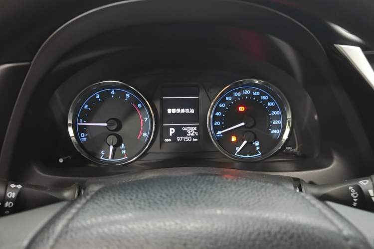 Used Toyota Corolla 2017 Revised Version 1.2T S-CVT GL-i Instrument Cluster