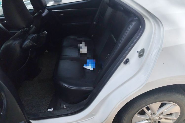 Used Toyota Corolla 2017 1.6L CVT GL Left Rear Seat