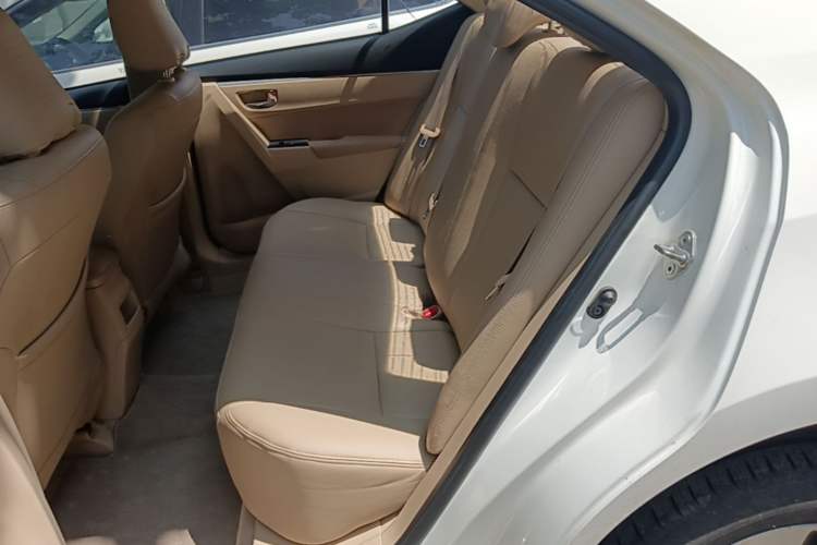 Used Toyota Corolla 2017 1.2T Manual GL Left Rear Seat