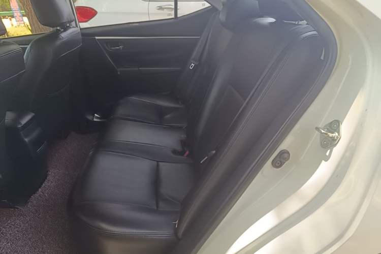 Used Toyota Corolla 2017 Revised Version 1.2T Manual GL Left Rear Seat
