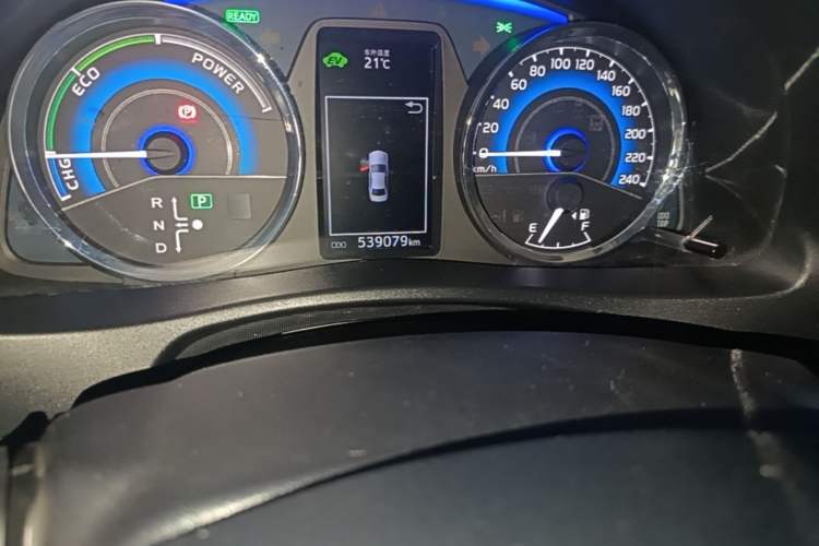 Used Toyota Corolla 2017 Revised Dual-Engine 1.8L E-CVT Elite Edition Odometer Close Up