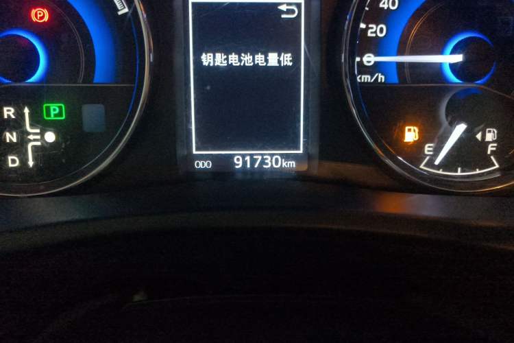 Used Toyota Corolla 2017 Revised Dual-Engine 1.8L E-CVT Leading Edition Odometer Close Up