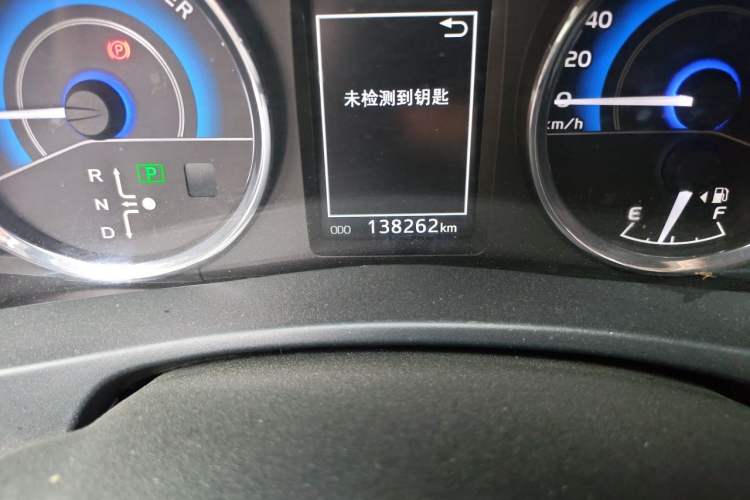 Used Toyota Corolla 2017 Revised Dual-Engine 1.8L E-CVT Leading Edition Odometer Close Up