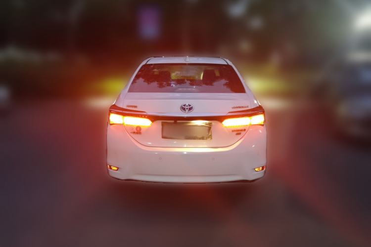Used Toyota Corolla 2017 Revised Dual-Engine 1.8L E-CVT Elite Edition Rear