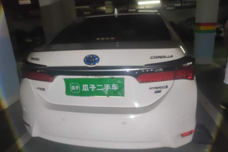 Used Toyota Corolla 2017 Revised Dual-Engine 1.8L E-CVT Leading Edition Rear