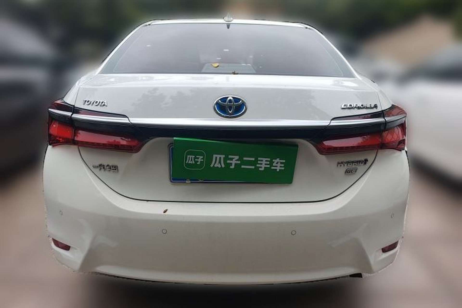 Used Toyota Corolla 2017 Revised Dual-Engine 1.8L E-CVT Elite Edition Rear
