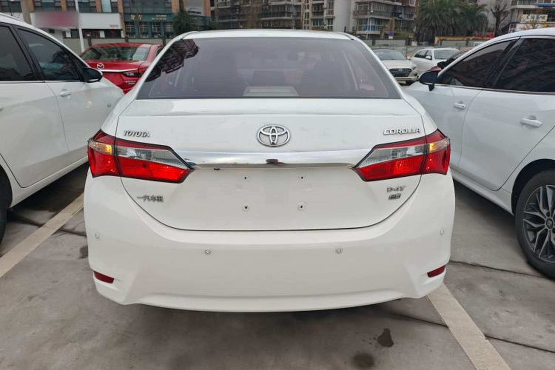 Used Toyota Corolla 2017 Revised Version 1.2T S-CVT GL-i Rear