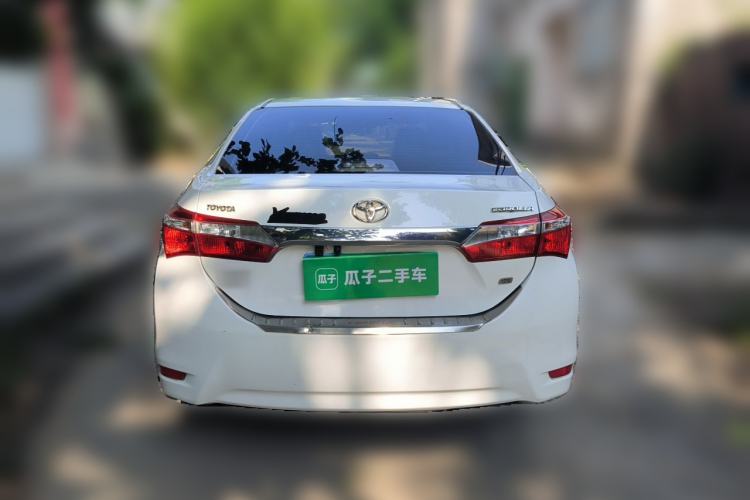 Used Toyota Corolla 2017 Revised Version 1.6L Manual GL Rear