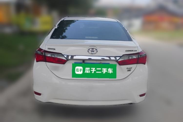 Used Toyota Corolla 2017 Revised Version 1.2T S-CVT GL Rear