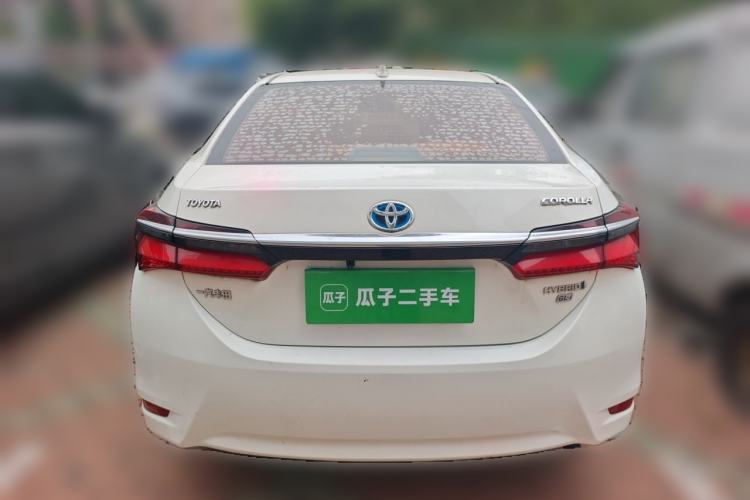 Used Toyota Corolla 2017 Revised Dual-Engine 1.8L E-CVT Leading Edition Rear