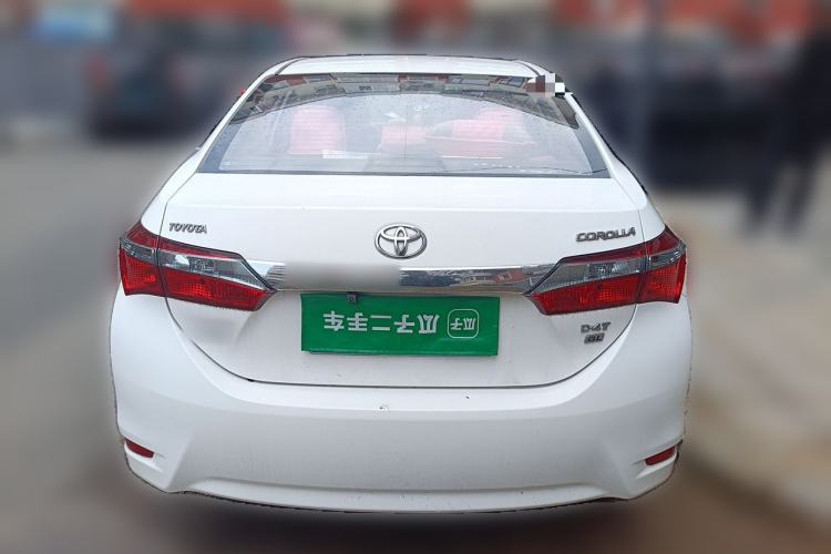 Used Toyota Corolla 2017 Revised Version 1.2T S-CVT GL Rear