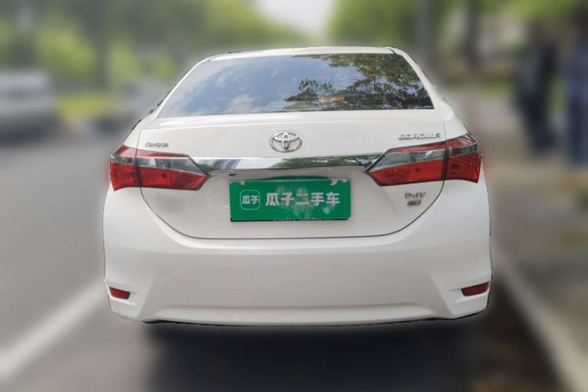 Used Toyota Corolla 2017 Revised Version 1.2T S-CVT GL-i Rear