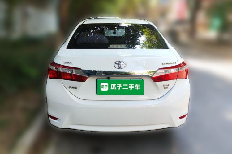 Used Toyota Corolla 2017 1.2T Manual GL Rear
