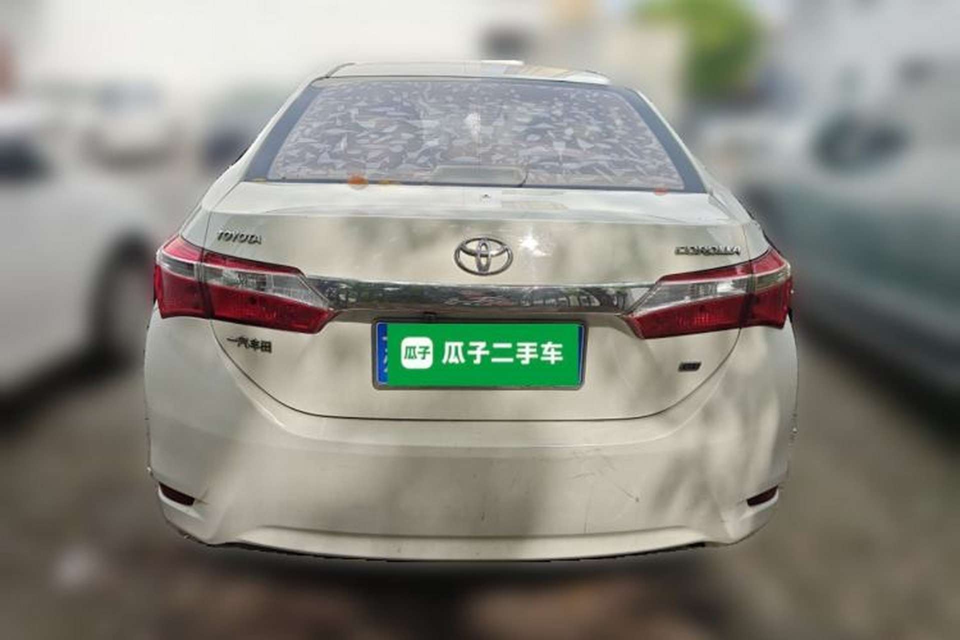 Used Toyota Corolla 2017 1.6L CVT GL Rear