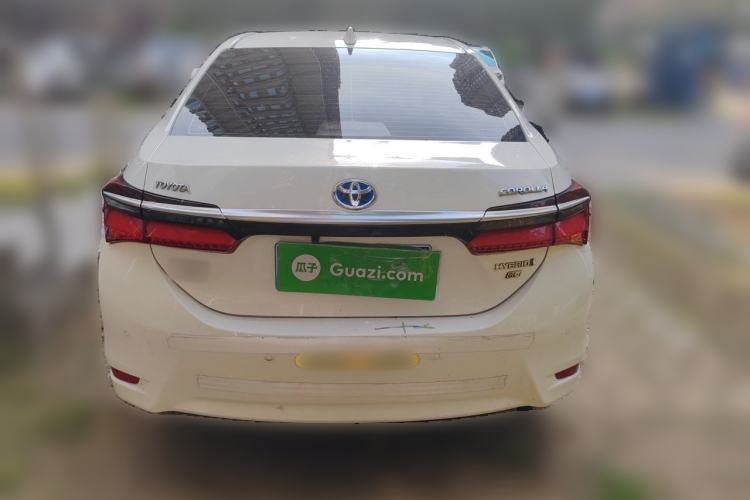 Used Toyota Corolla 2017 Revised Dual-Engine 1.8L E-CVT Elite Edition Rear