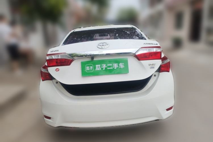 Used Toyota Corolla 2017 1.2T Manual GL Rear