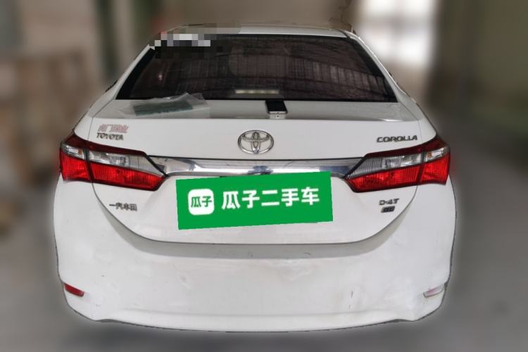 Used Toyota Corolla 2017 Revised Version 1.2T S-CVT GL Rear