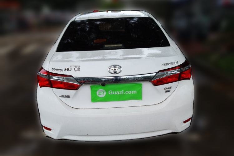 Used Toyota Corolla 2017 Revised Version 1.2T S-CVT GL Rear