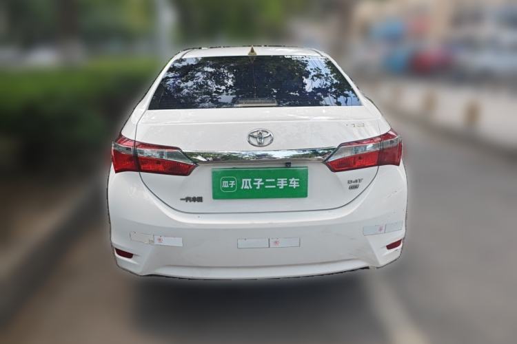 Used Toyota Corolla 2017 Revised Version 1.2T S-CVT GL Rear