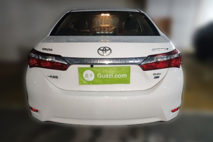 Used Toyota Corolla 2017 Revised Version 1.2T S-CVT GL Rear