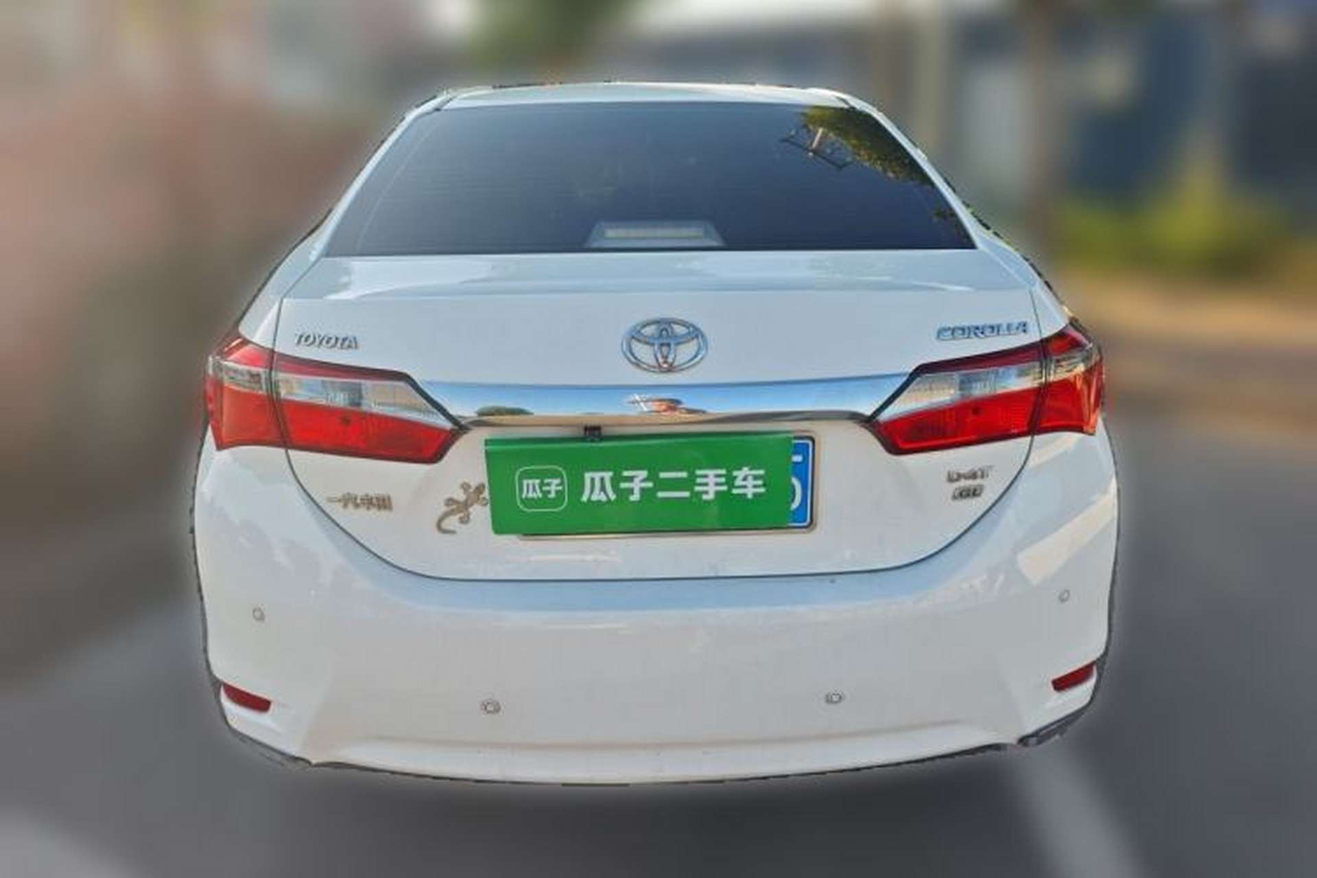Used Toyota Corolla 2017 Revised Version 1.2T S-CVT GL Rear
