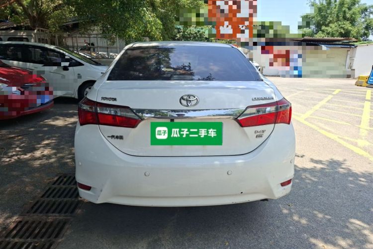 Used Toyota Corolla 2017 Revised Version 1.2T S-CVT GL Rear