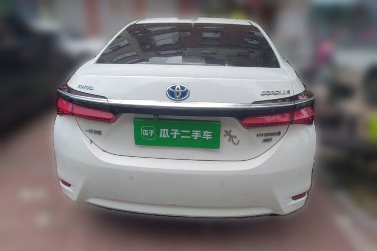 Used Toyota Corolla 2017 Revised Dual-Engine 1.8L E-CVT Elite Edition Rear