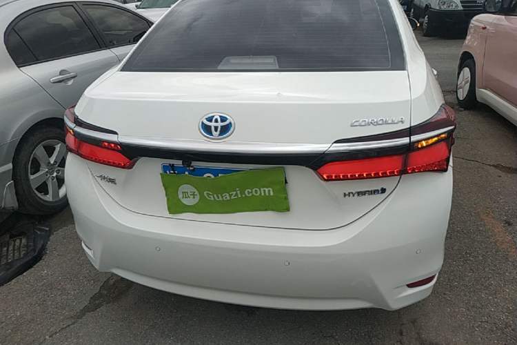 Used Toyota Corolla 2017 Revised Dual-Engine 1.8L E-CVT Elite Edition Rear