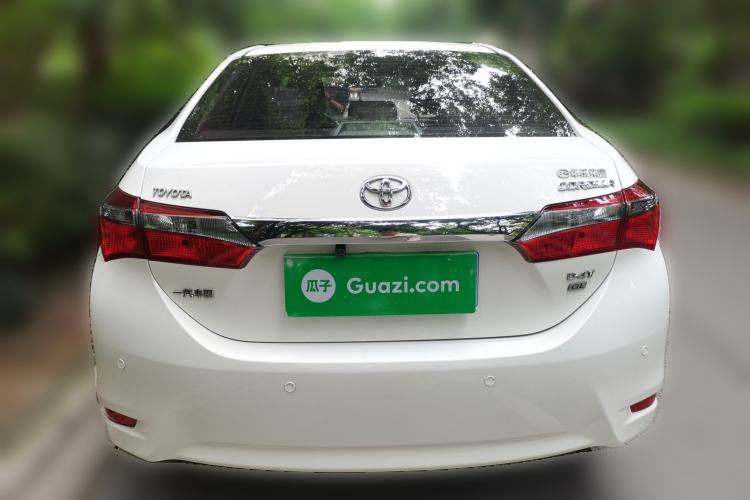 Used Toyota Corolla 2017 Revised Version 1.2T S-CVT GL Rear