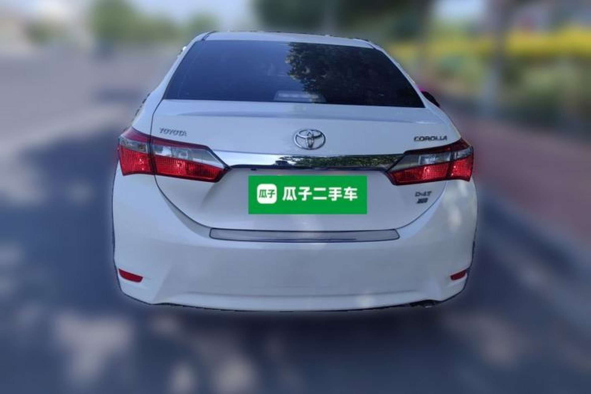 Used Toyota Corolla 2017 Revised Version 1.2T S-CVT GL-i Leather Edition Rear