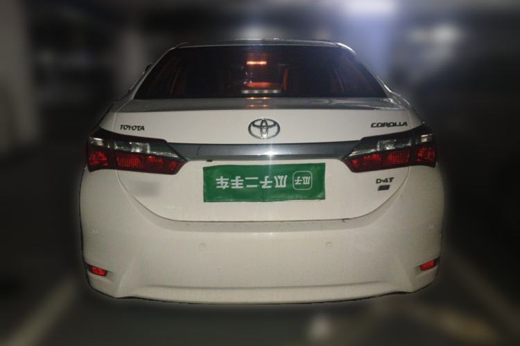 Used Toyota Corolla 2017 Revised Version 1.2T S-CVT GL-i Rear