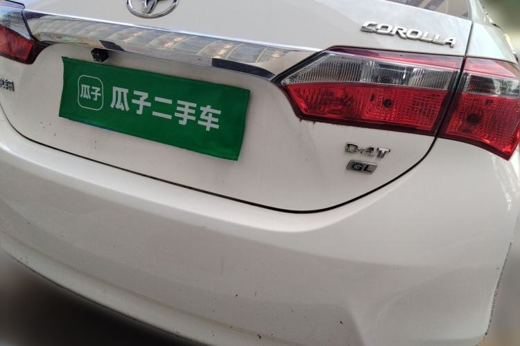 Used Toyota Corolla 2017 Revised Version 1.2T S-CVT GL Rear